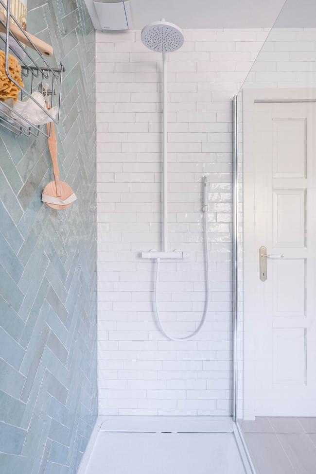 ATELIER Blanc de lin & Vert d'eau - GLOSSY 6.2x25