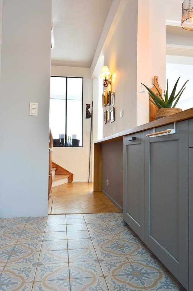 La Madeleine Geatine Bleu 20X20