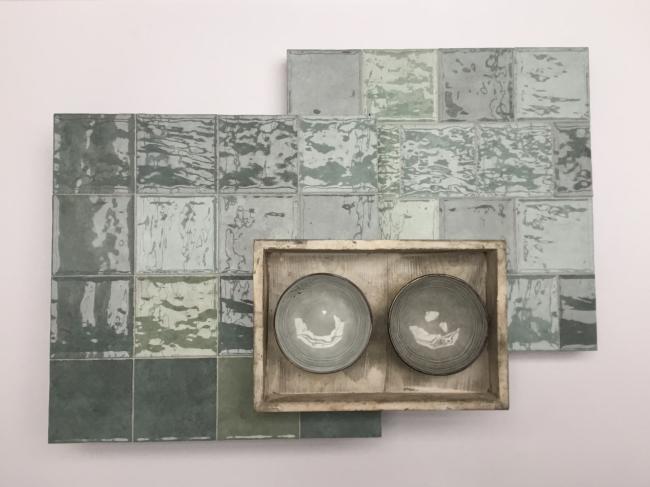 MOODBOARD VERT D'EAU 10X10 GLOSSY